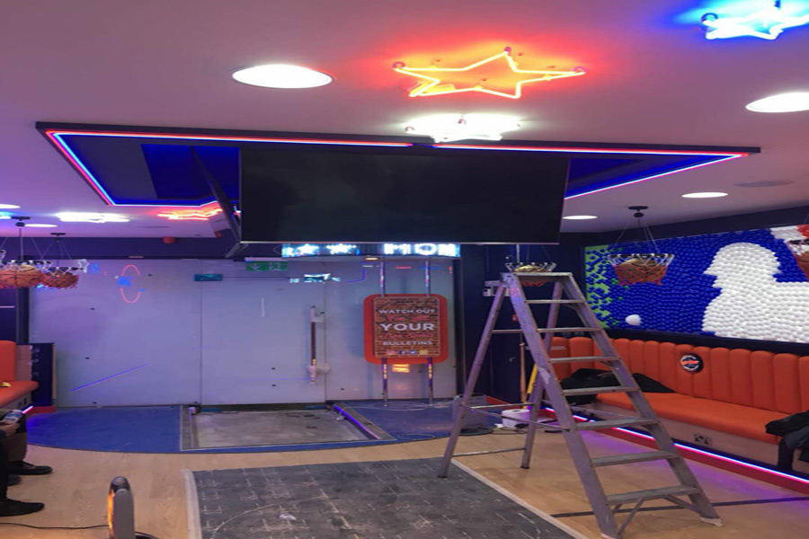 Our Neon Led Flex had been installed as attached projects from UK Customer